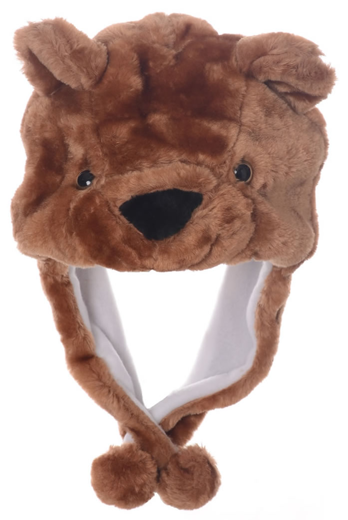 Brown bear animal hat - Portman Studios