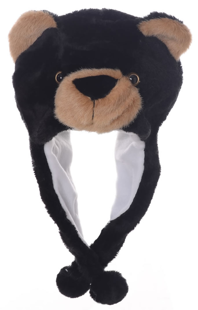 Black bear animal hat - Portman Studios